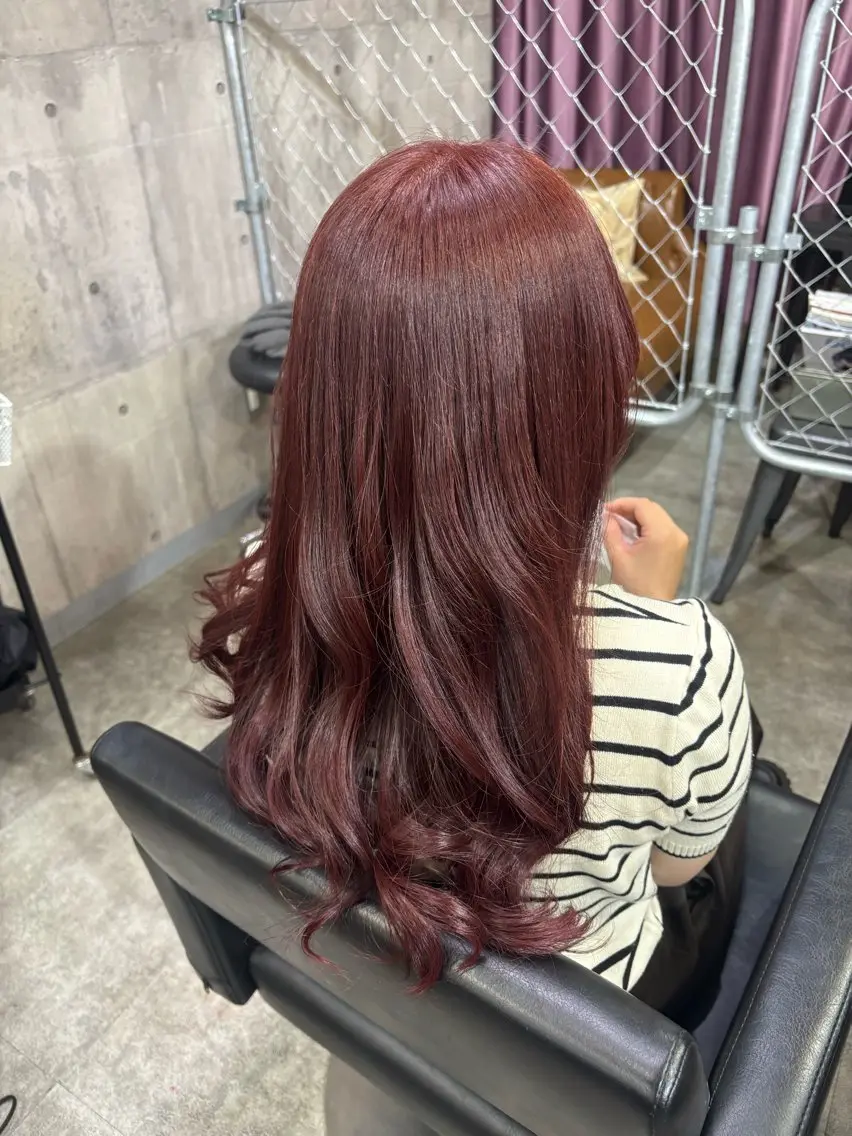ロング ヘアカラー 町田美容師 shionのヘアスタイル