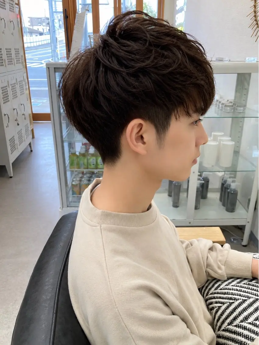 ショート ショートヘア 松谷 遼のヘアスタイル