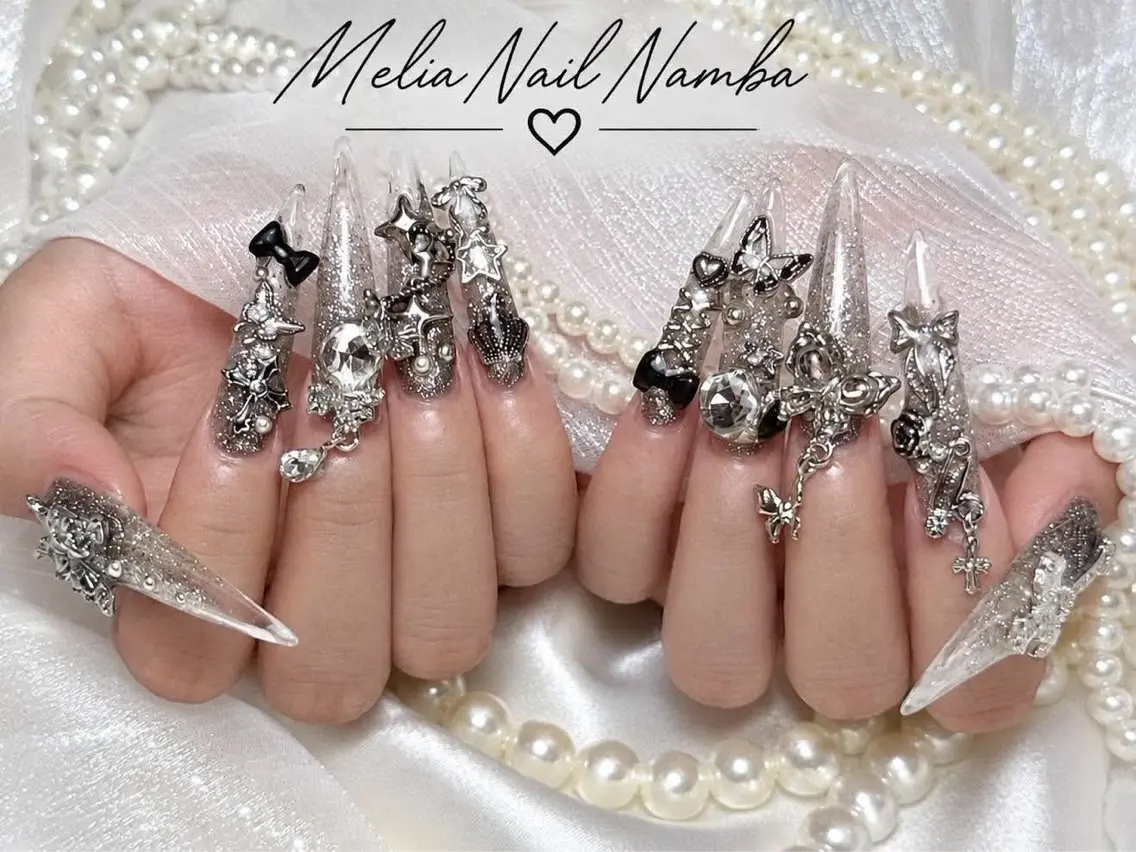 ロング ねね🎀 Melia nailのネイルデザイン