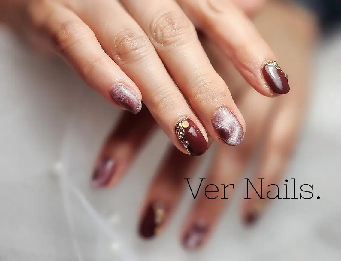 ネイル ハート バレンタイン ハンドネイル Ver Nails.のその他イメージ