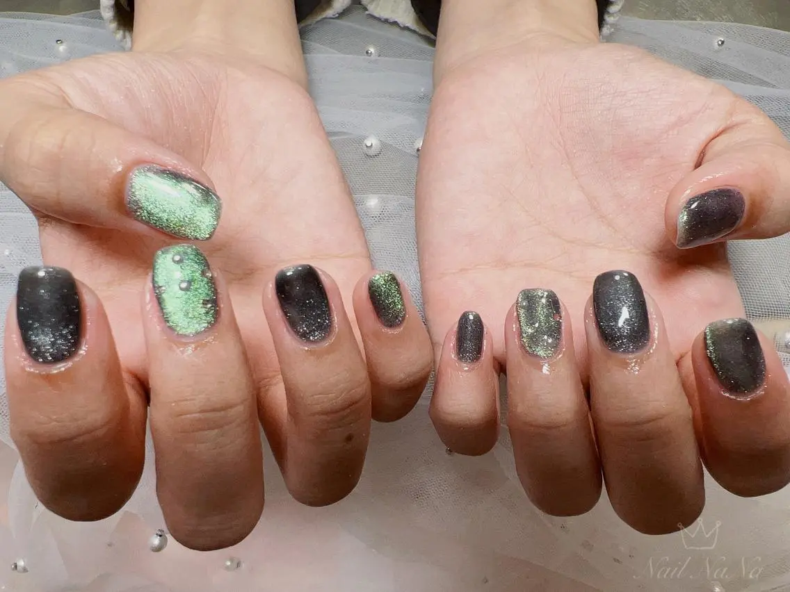 ショート カラー ネイル ハンドネイル Nail NaNaのネイルデザイン