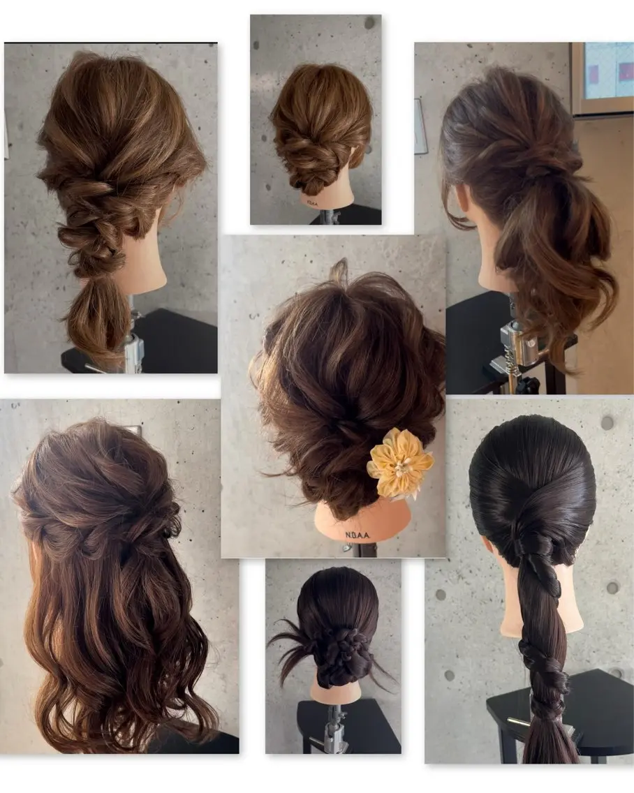 スタイル おまかせ限定ヘアセット🌿の写真