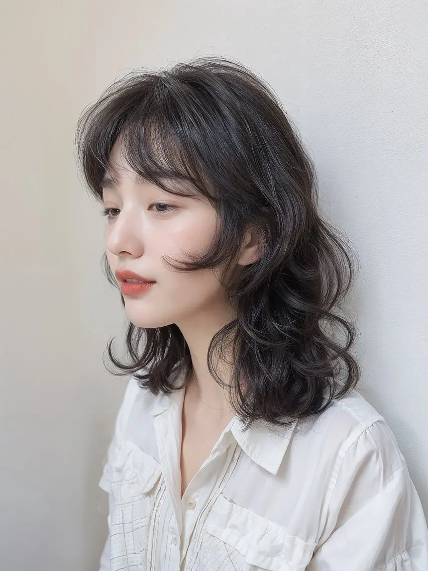 ［ご新規様平日限定クーポン］似合わせカット＋パーマ＋トリートメントの写真