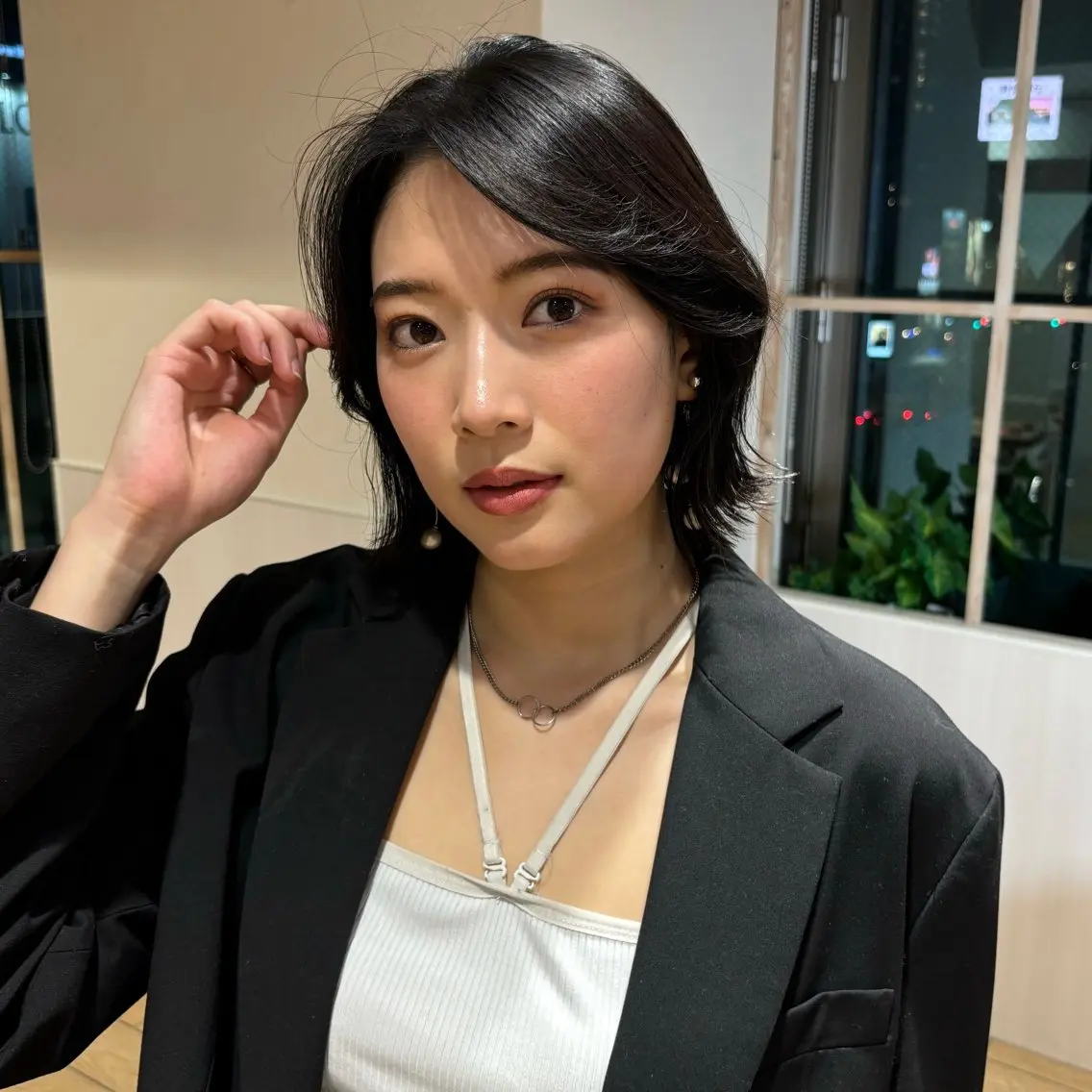 ショート カット 似合わせカット⌇ヘア セット⌇A i‎🤍のヘアスタイル