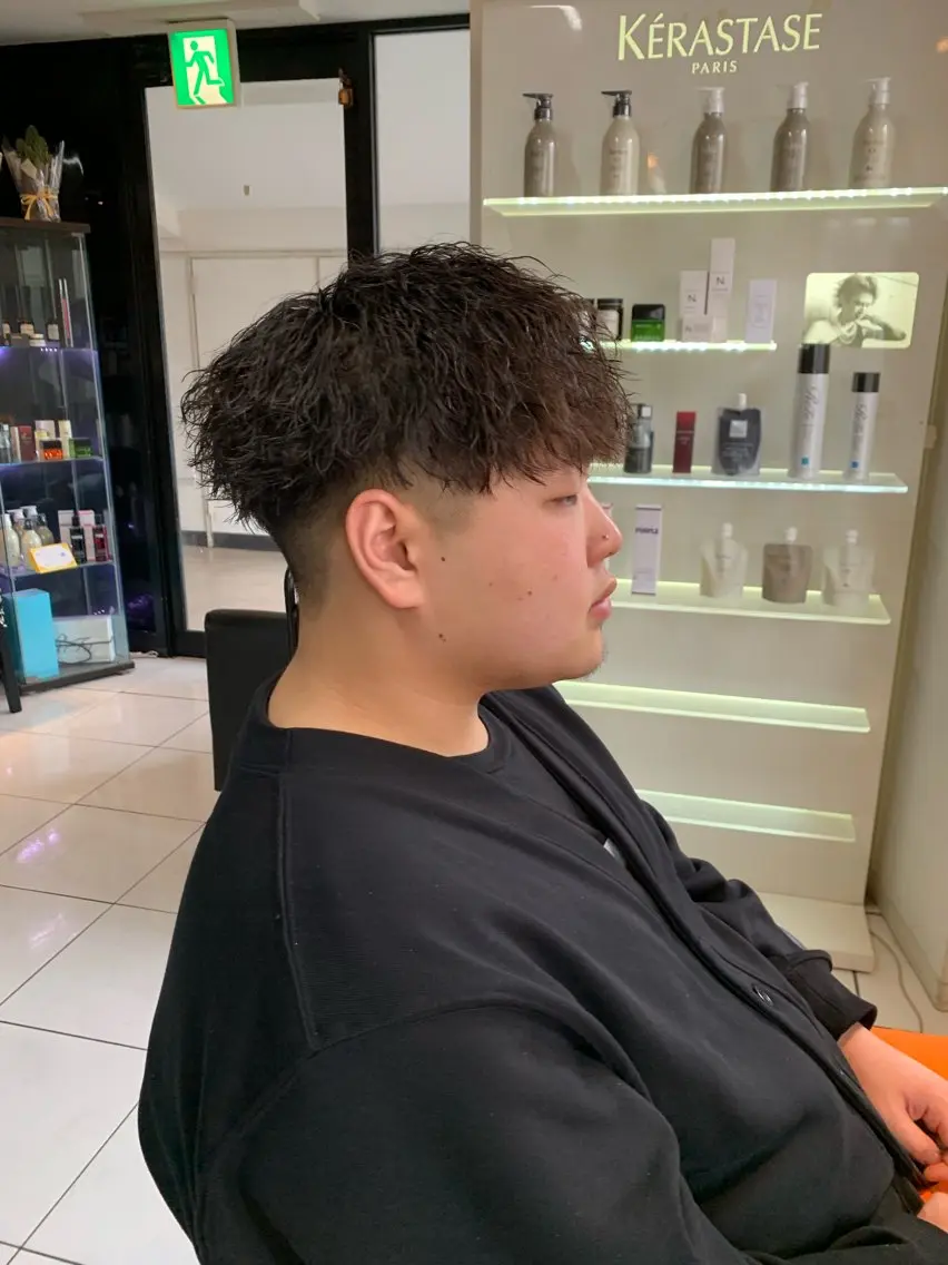 ショート カット パーマ 🔥メンズ特化🔥 佐藤桂崇のヘアスタイル