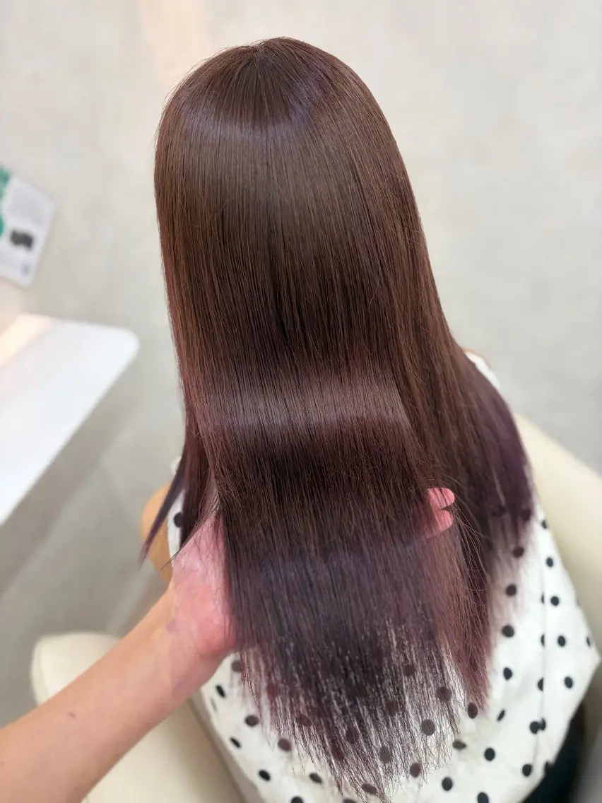 ロング ヘアカラー 🧸るい🧸 モデル募集中🪽🫧のヘアスタイル