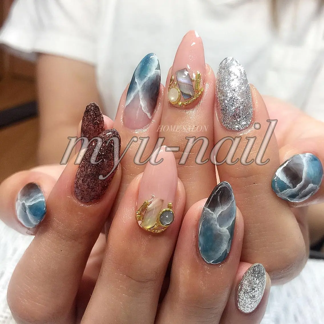 ネイル ホームサロン myu-nailのネイルデザイン
