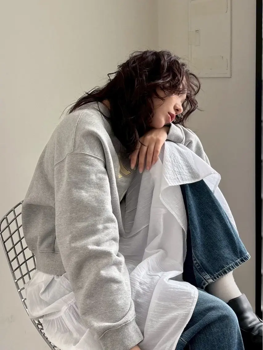 ロング カラー パーマ カット ヘアカラー トリートメント 柔らかいヘア/ 東徳嶺 みくのヘアスタイル
