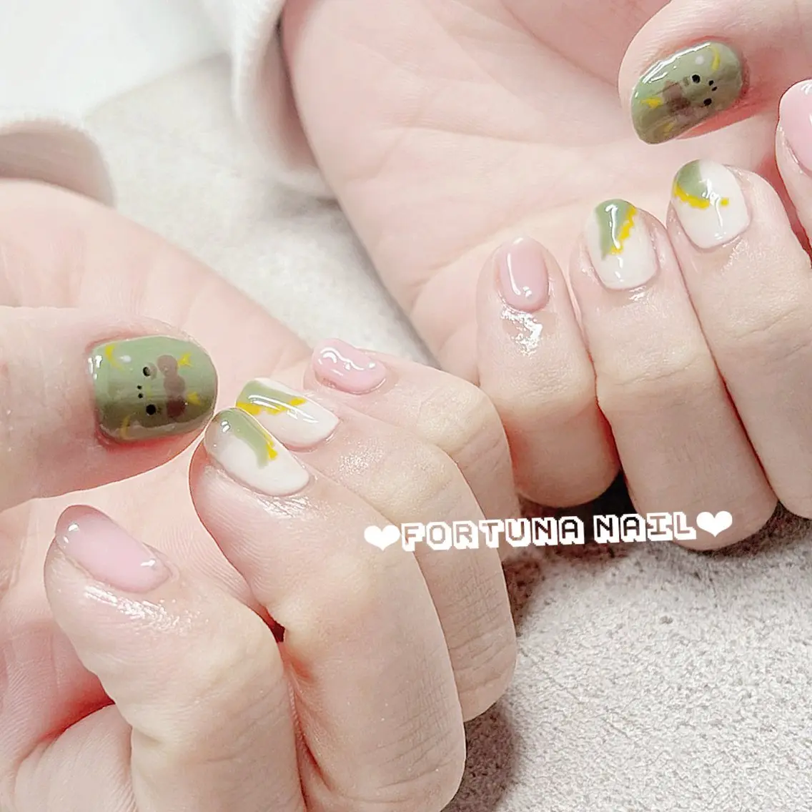 ネイル Nail •Head スパFortunaのネイルデザイン