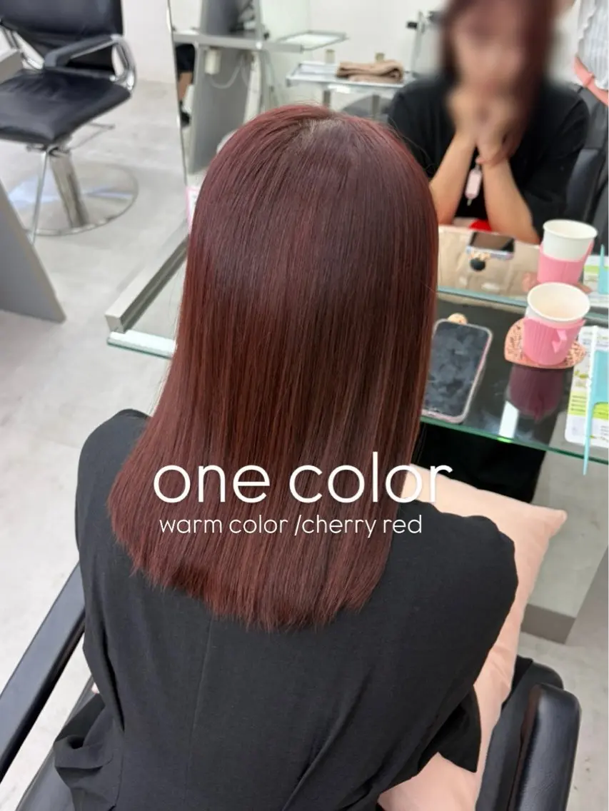 カラー ヘアカラー ヘアセット 艶カラー┊͙透明感 ┊͙横浜┊͙みゆ🩵のヘアスタイル