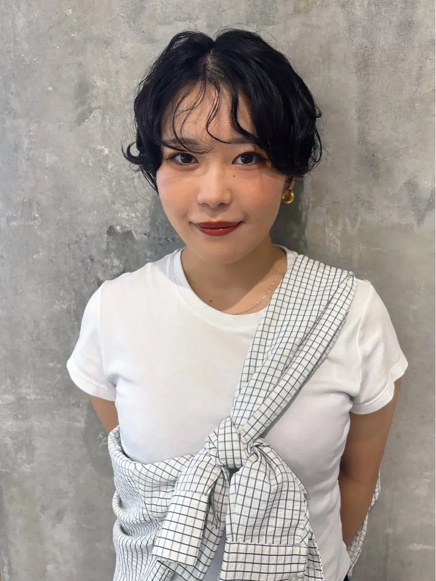 ショート カット パーマ ショート・ボブ 🌈chinaのヘアスタイル