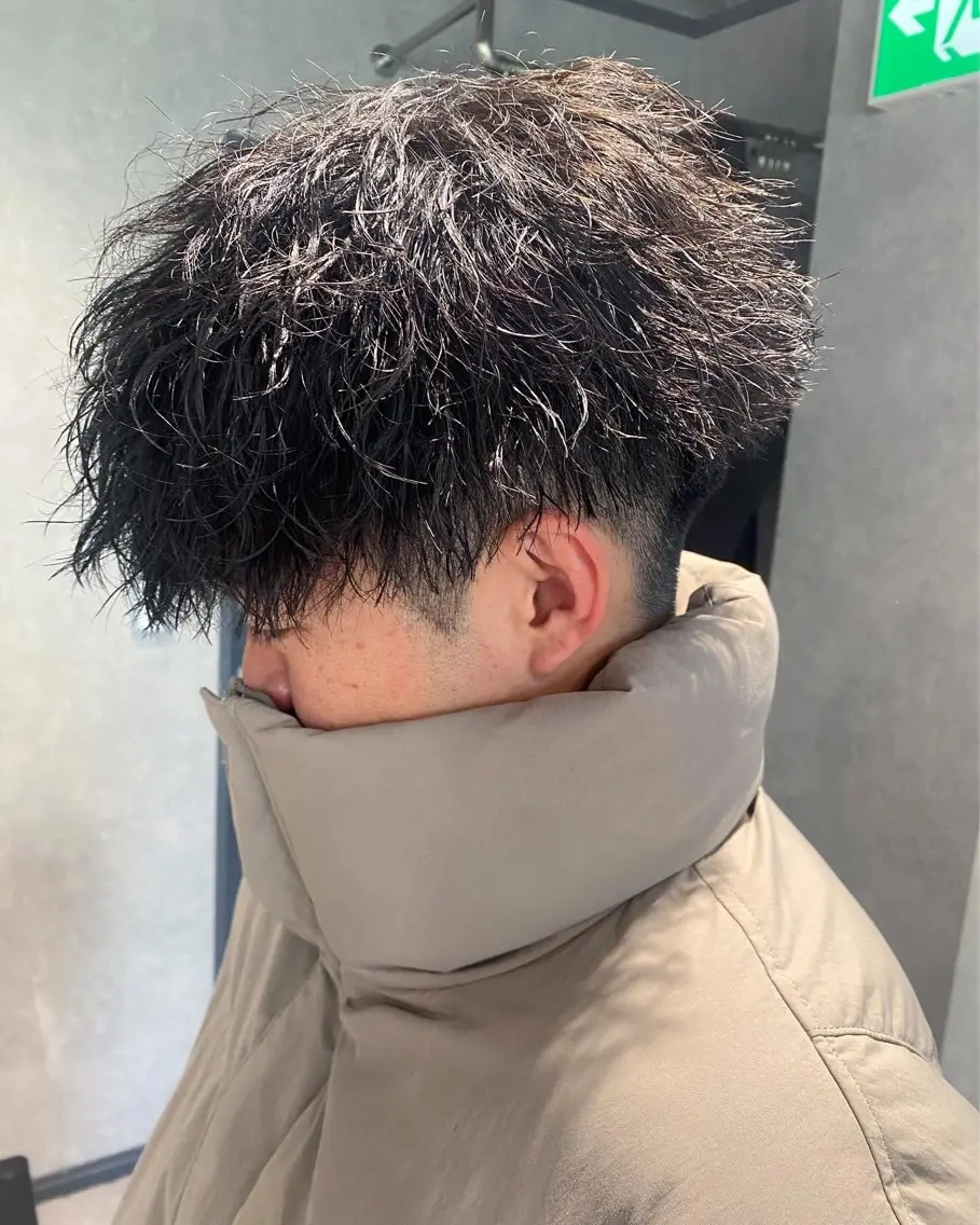 ショート カット パーマ メンズ特化 kazukiのヘアスタイル