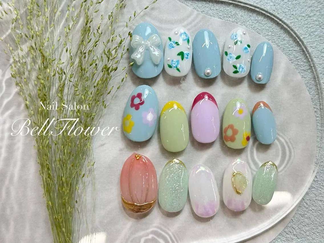 【パラジェル】🌼ジェルオフ＋キャンペーンデザイン🌼の写真