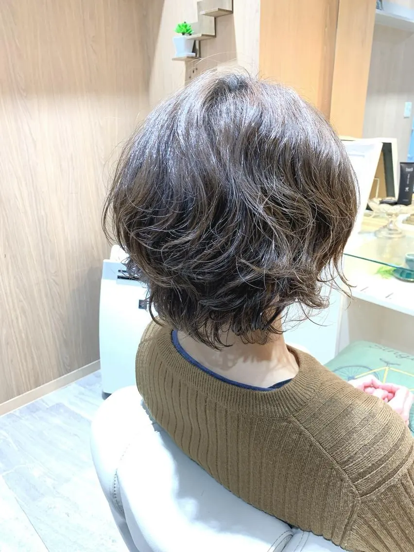 カット&パーマ&トリートメントの写真