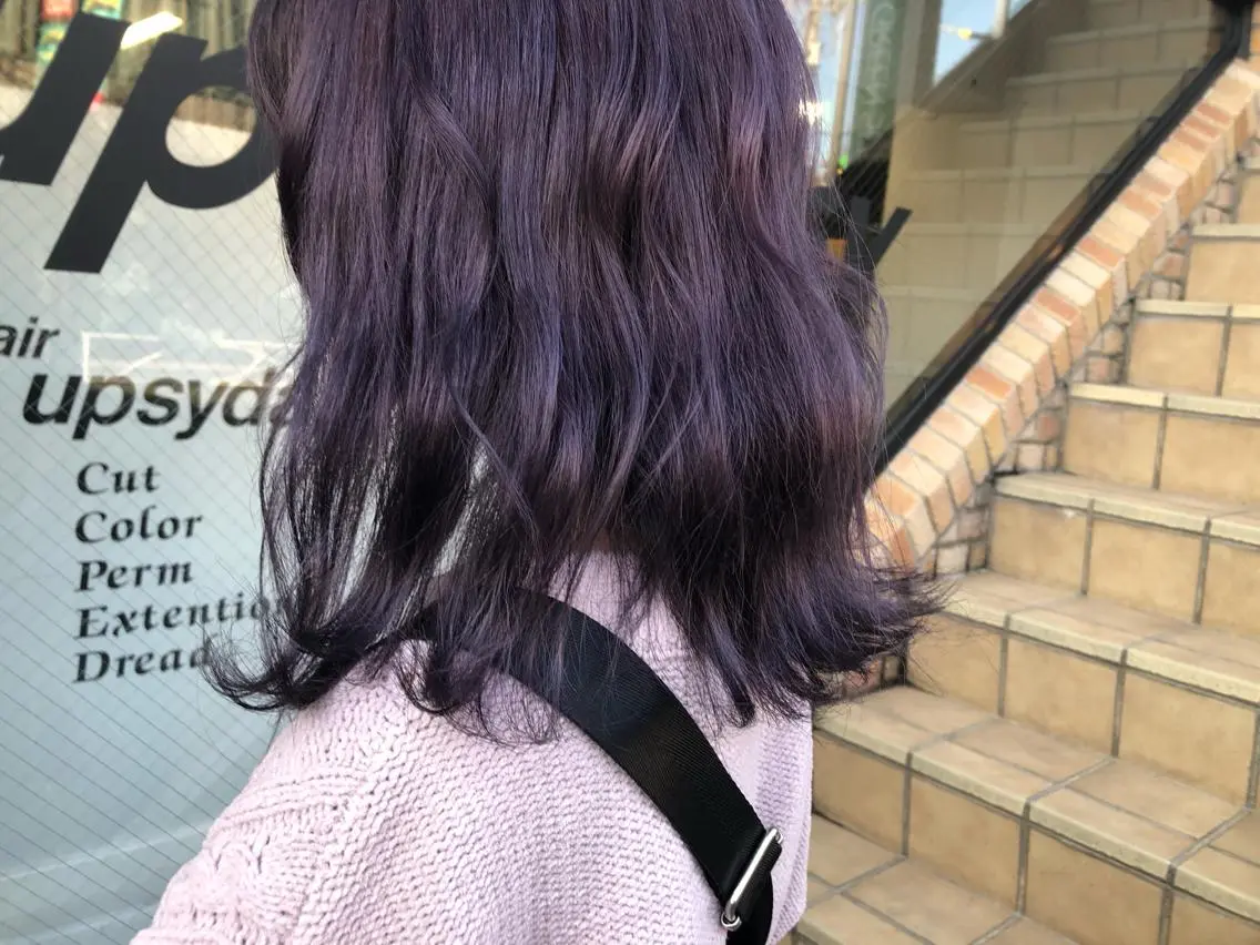 ミディアム カラー パーマ ヘアアレンジ キッズ マツエク・マツパ 八巻 晴香のヘアスタイル