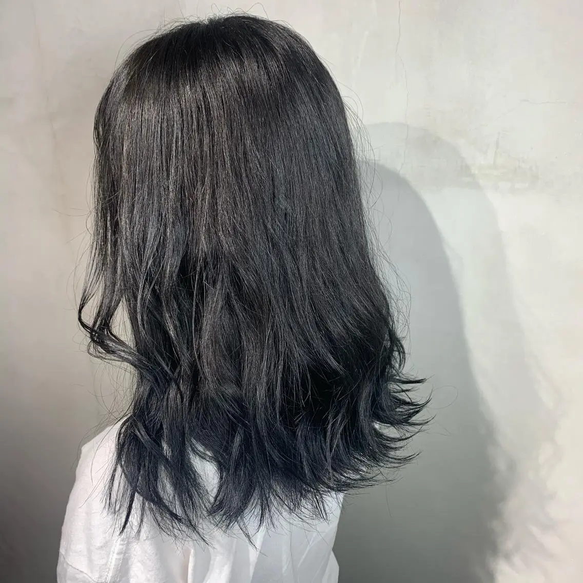 ミディアム メンズパーマ 工藤勇也のヘアスタイル