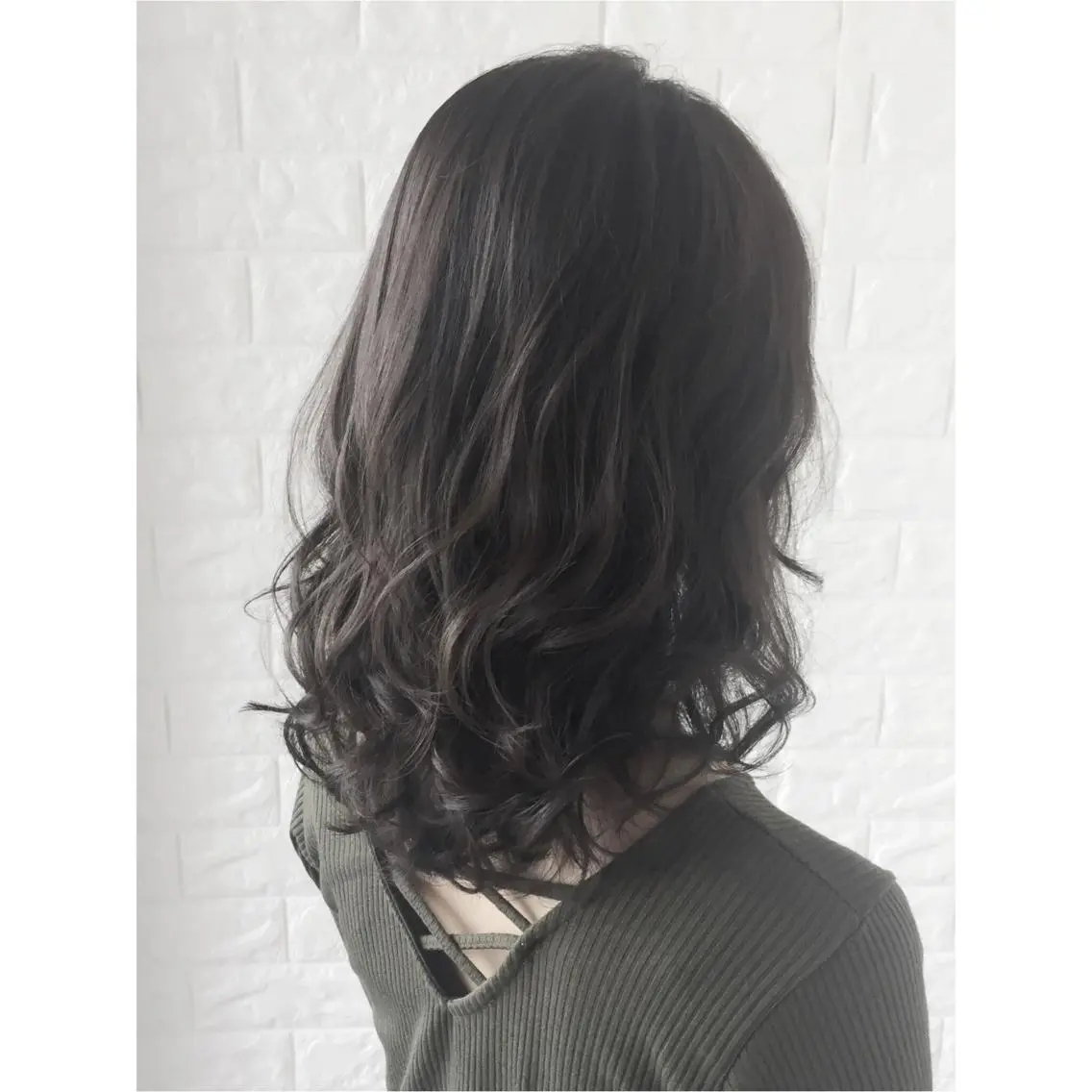 ミディアム カラー アッシュ イルミナカラー 髪質改善特化KIZU /艶髪研究(京都)のヘアスタイル