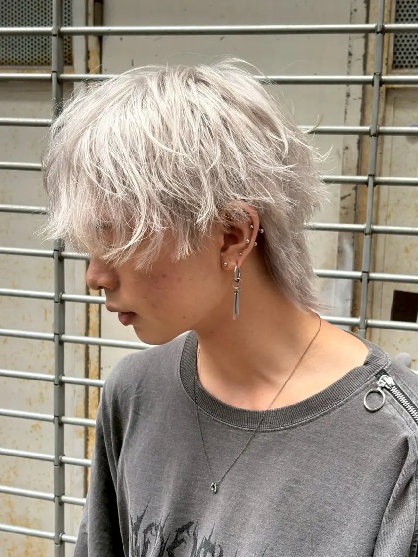 カラー メンズ 下北沢メンズパーマ 特化園田　楓莉のヘアスタイル