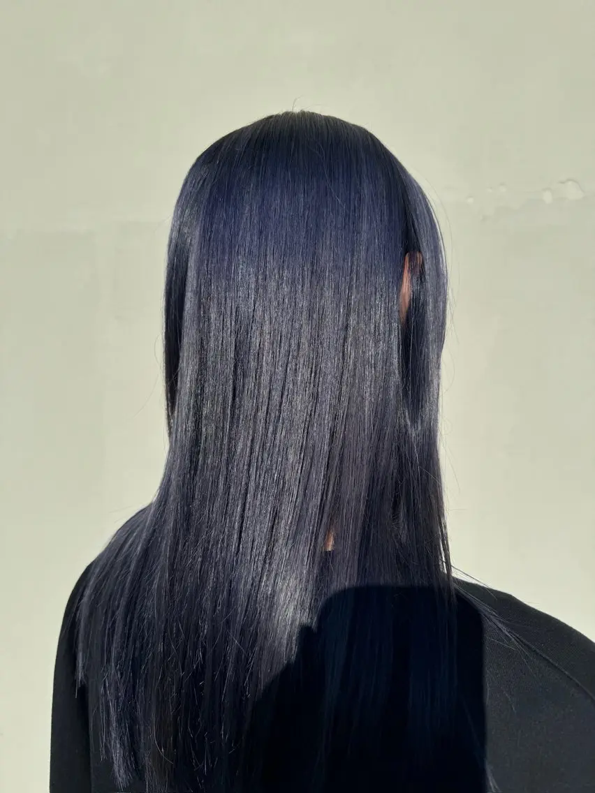 セミロング カラー ヘアカラー 中谷 あずみのヘアスタイル