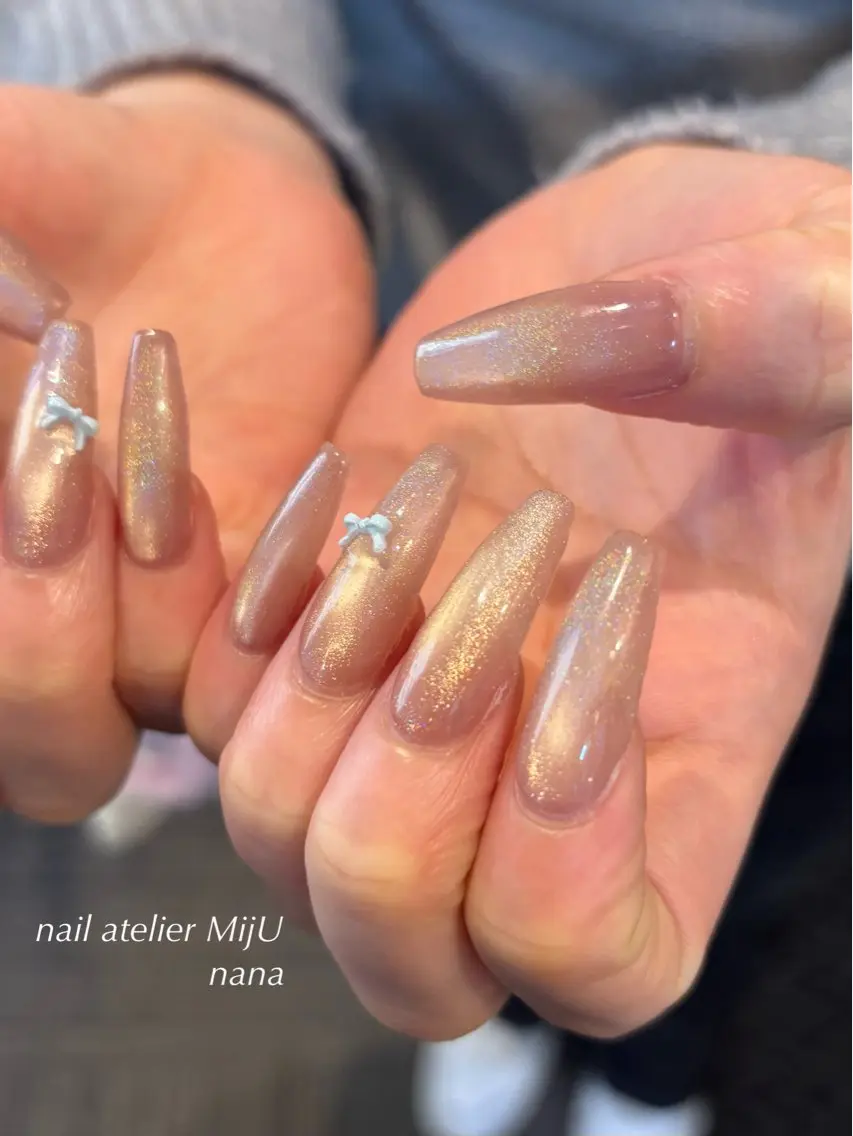 ロング ハンドネイル nana ｜MijU 高崎のネイルデザイン