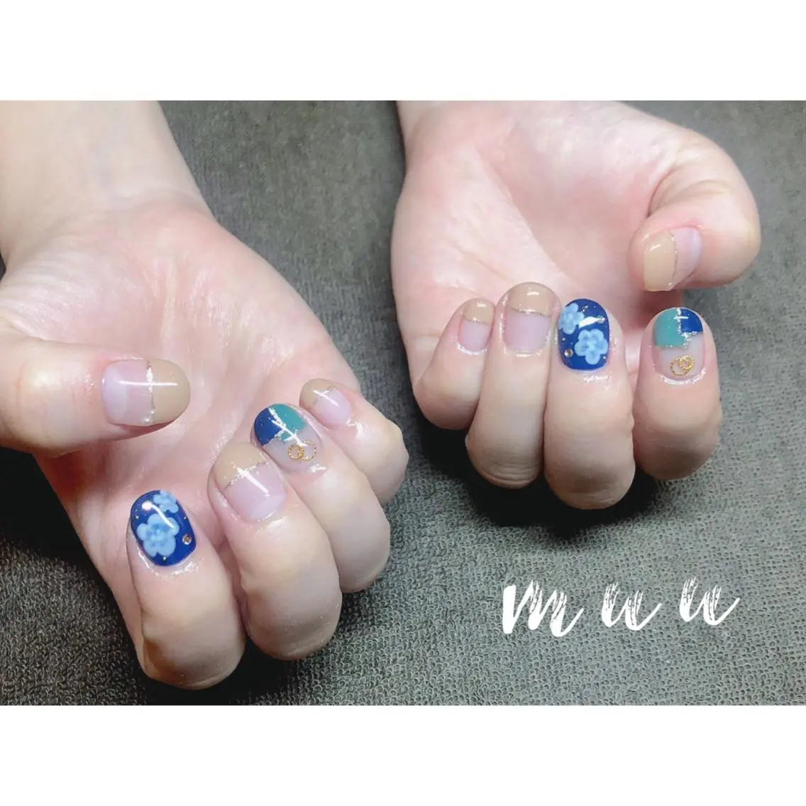 ネイル ラメ(グリッター) muu nailのネイルデザイン