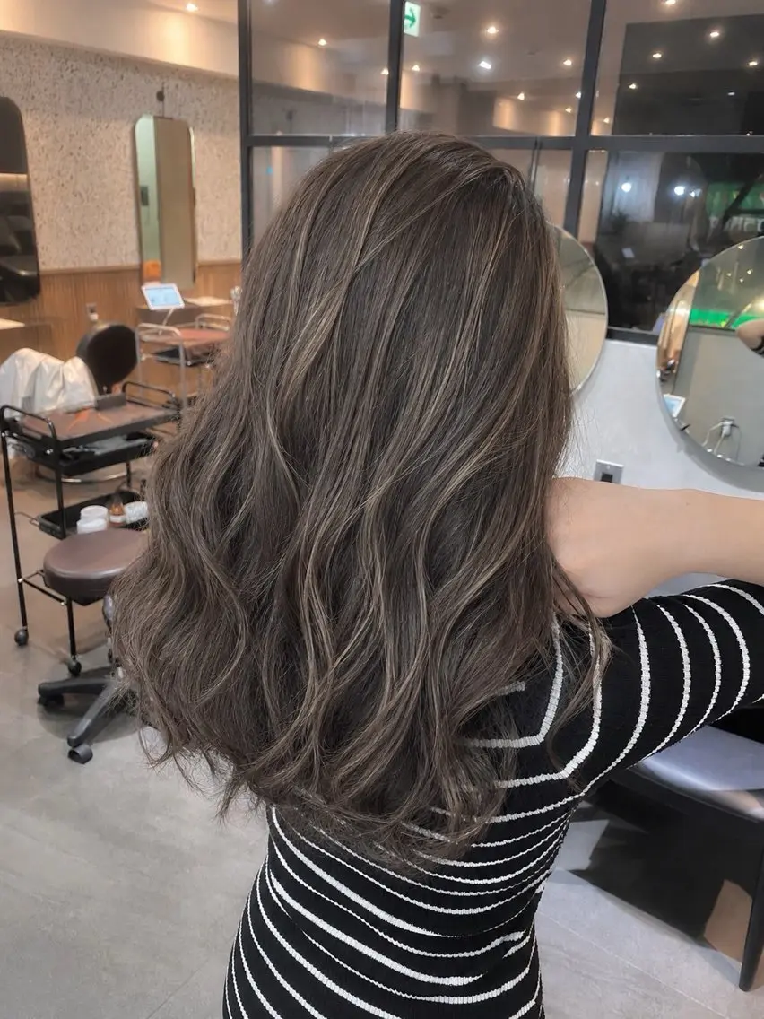ロング カラー 似合わせカラー🎀 sawa🎀池袋のヘアスタイル