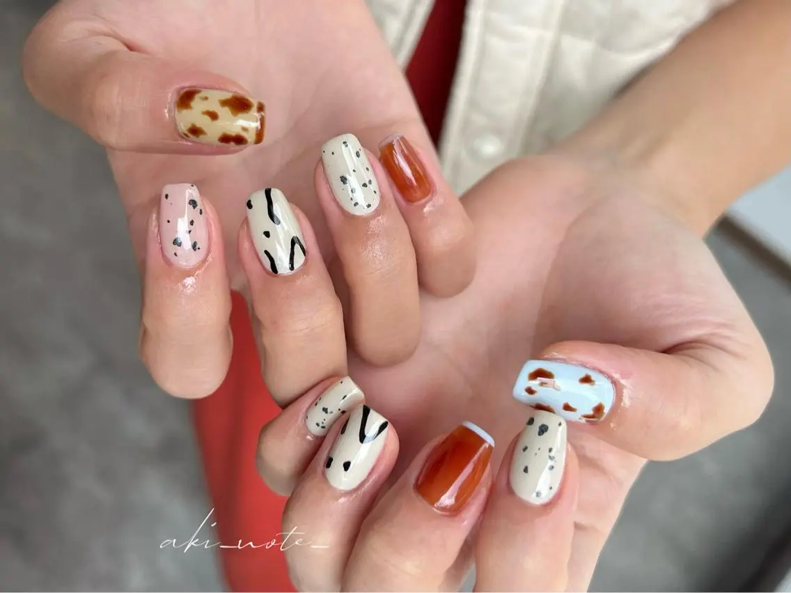 ネイル ハンドネイル フットネイル GRANDE大須 栄/店長 aki🌙のネイルデザイン