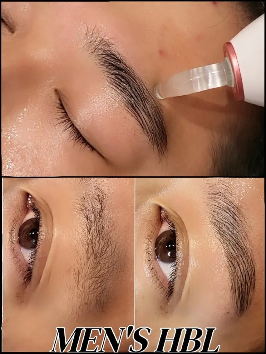 メンズにオススメ✨眉ワックス＋眉周り、眉間脱毛の写真