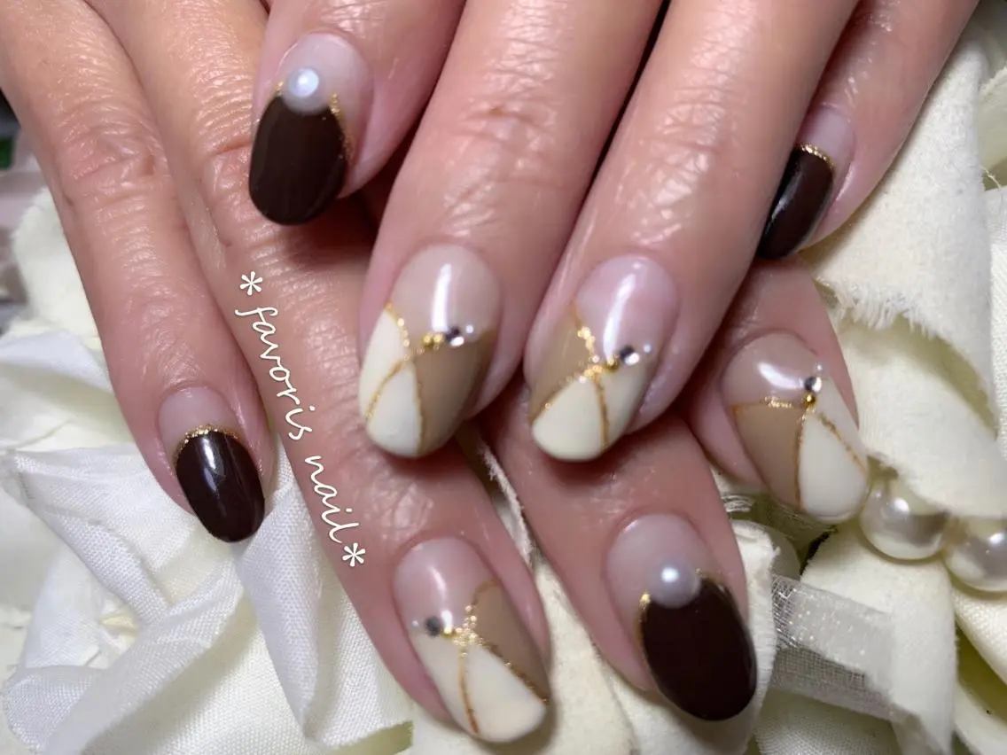 ネイル favoris nail🌼のネイルデザイン