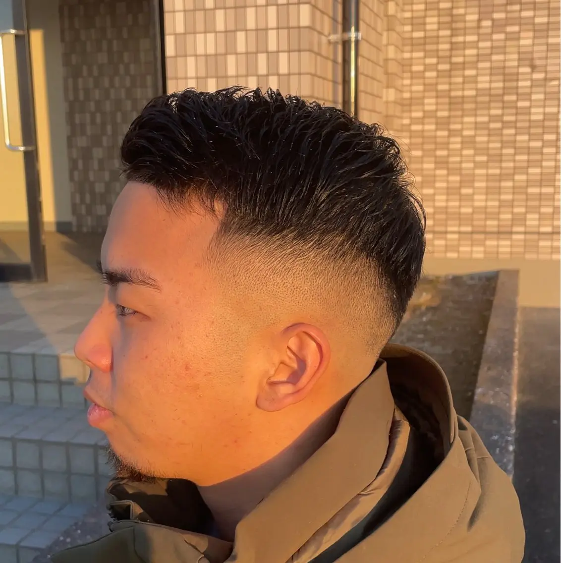 ショート 府中メンズパーマ& カット💈/マサハルのヘアスタイル