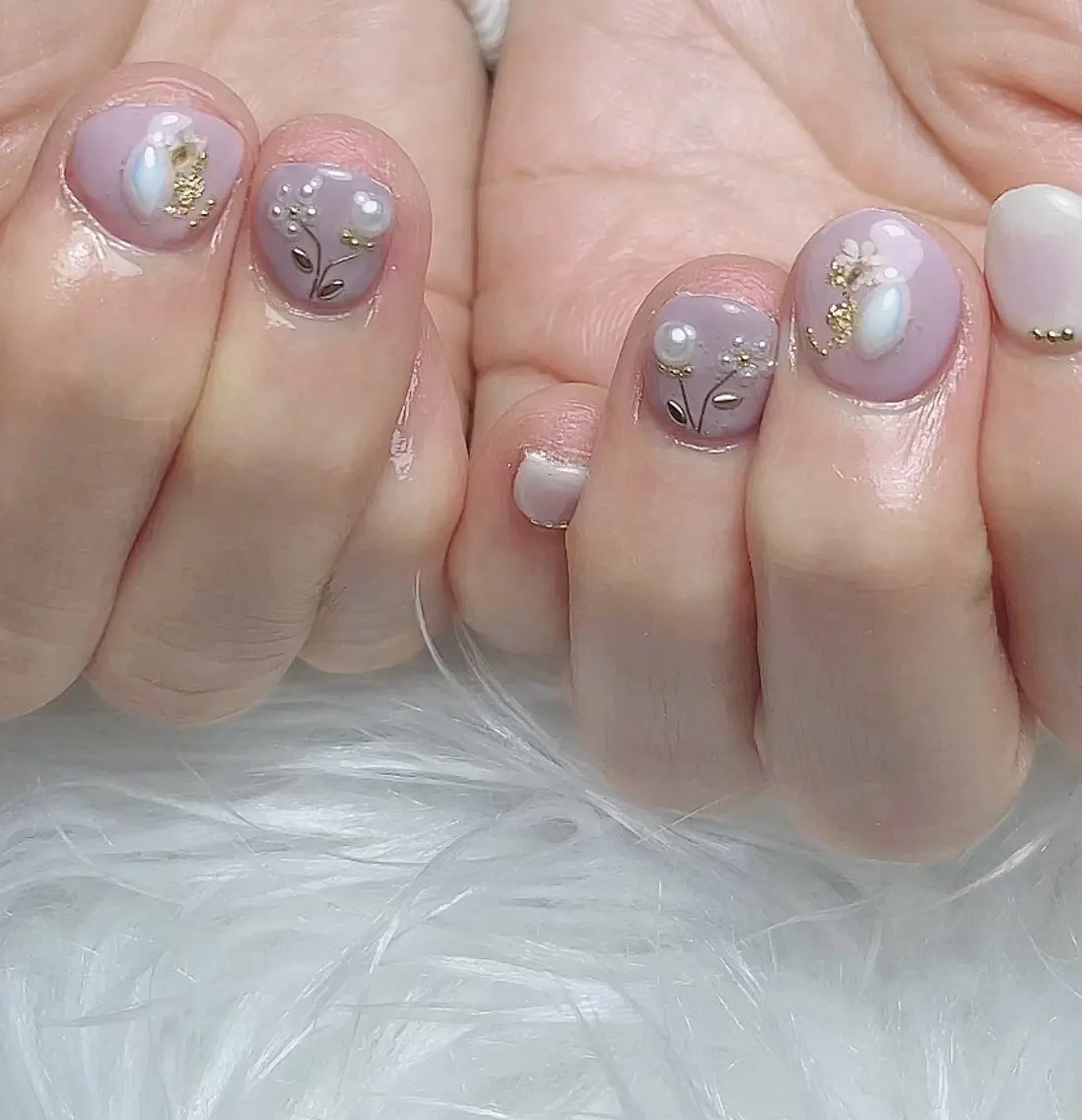 ネイル ハンドネイル hairsalon 556のネイルデザイン