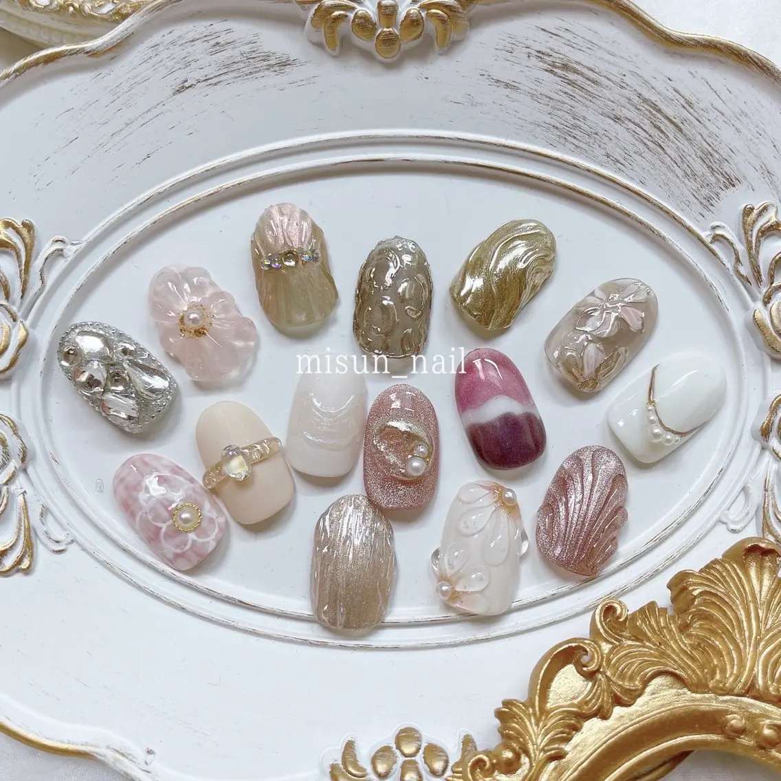 ネイル アートネイル 持ち込み misun_ nailのネイルデザイン
