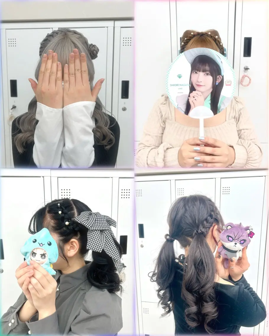 ヘアアレンジ ヘアセット アレンジ/エクステ✨ 推し/横浜🩵かのんのヘアスタイル