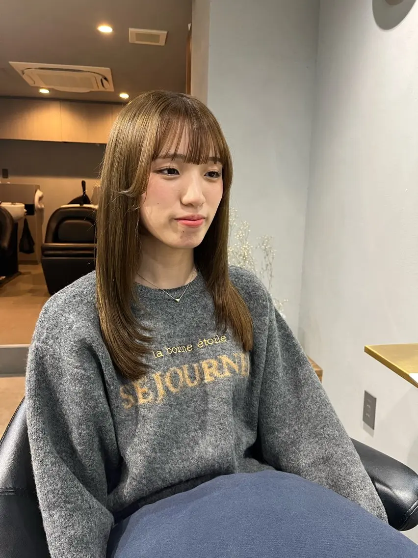 ミディアム 🎀持ちのいいパーマ 🎀mikihoのヘアスタイル