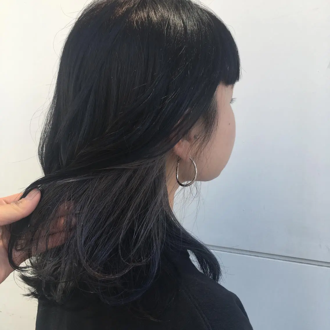 ミディアム カラー RINA🧤 デザインとボブのヘアスタイル