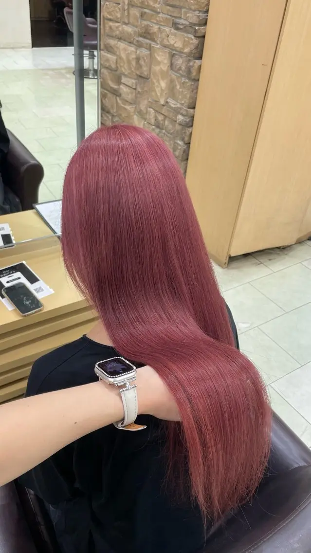 カラー ヘアカラー mira🎀 ┊︎透明感カラー🫧のヘアスタイル