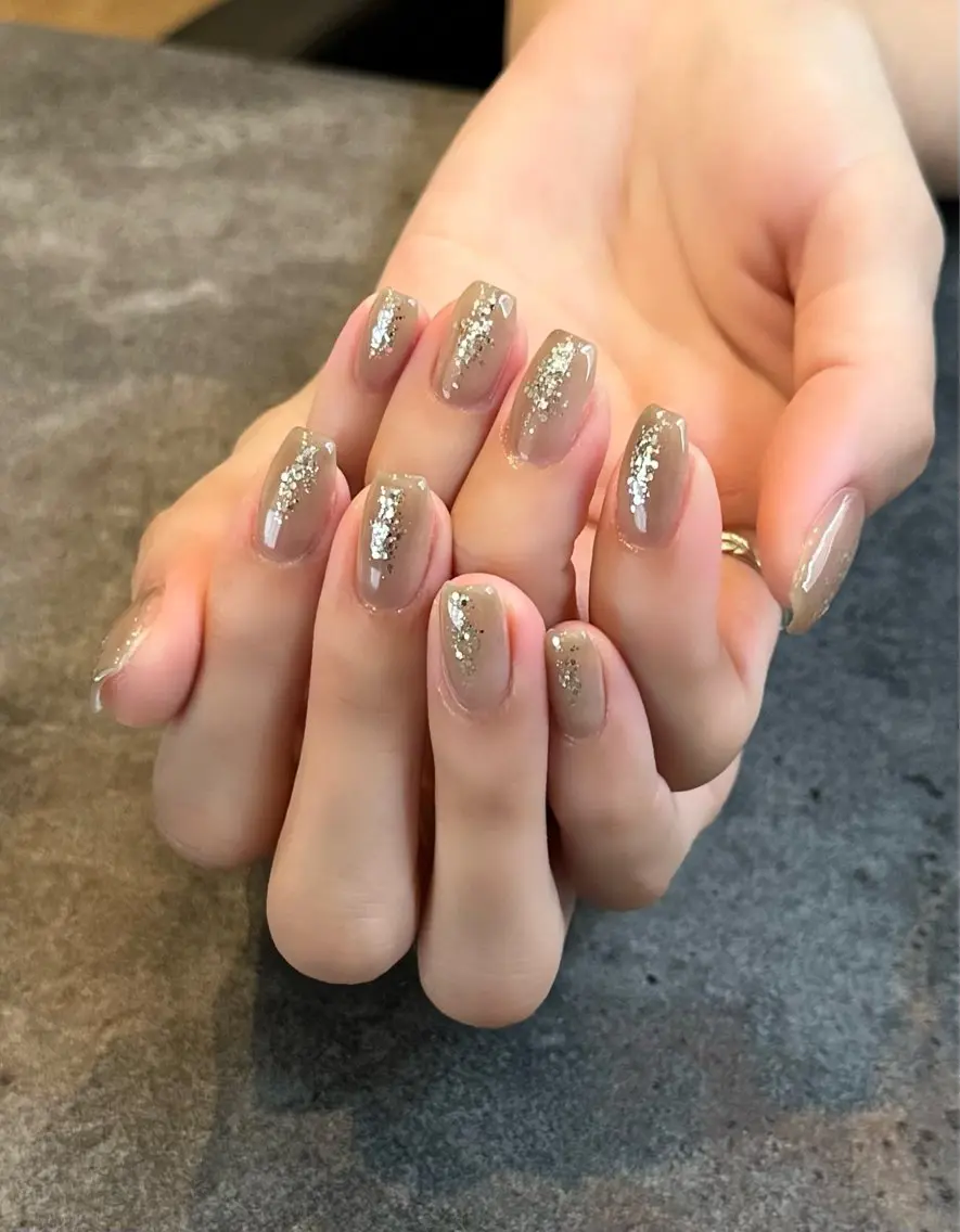 ネイル チークネイル フラワーネイル ジェルネイル 大理石ネイル(マーブル) ニュアンスネイル nail salon amanoのネイルデザイン