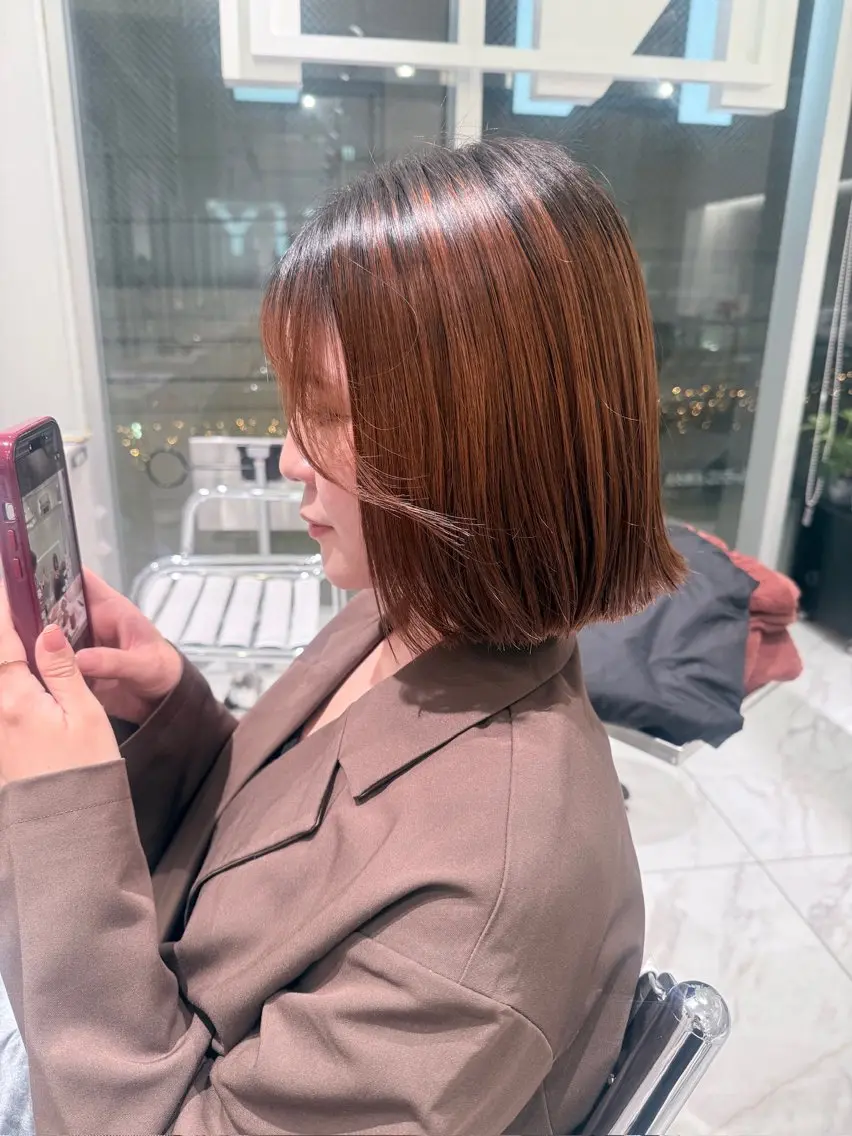 ショート 梅林 亜衣のヘアスタイル