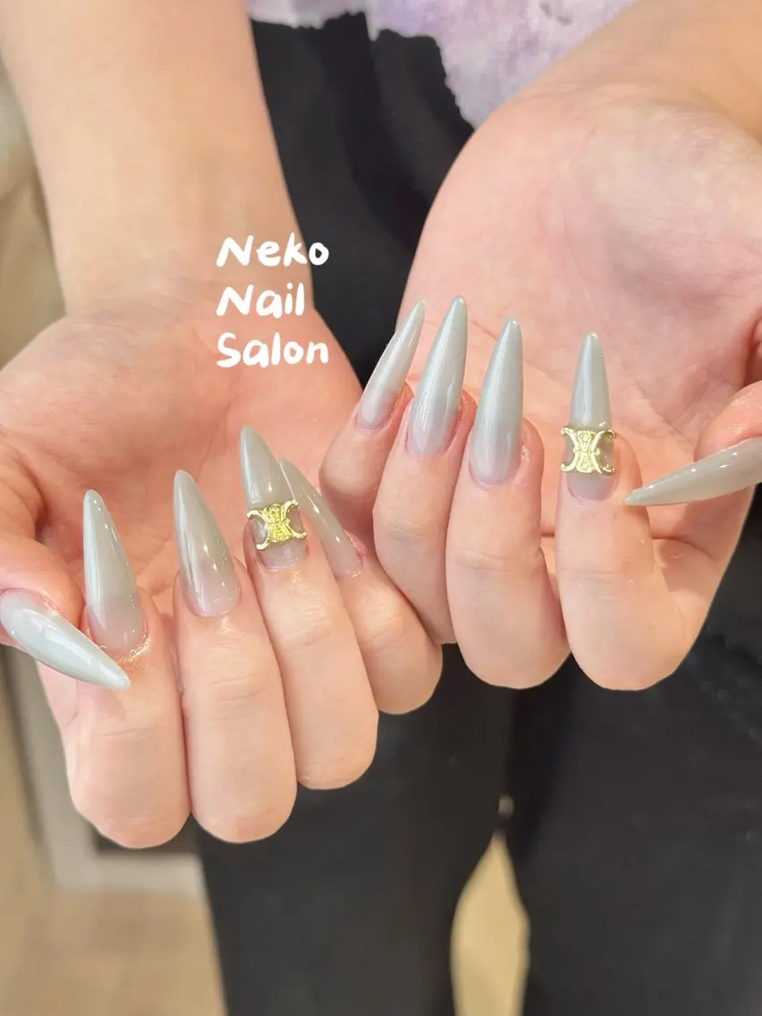 ネイル ロングネイル neko nailのネイルデザイン