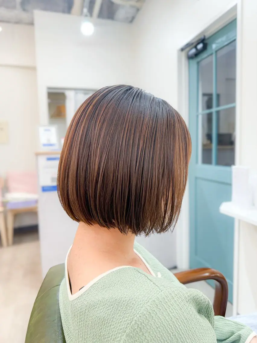 ショート ショート/ボブ ハイトーン❤️原航平のヘアスタイル