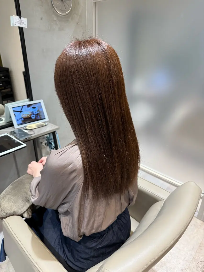 ⭐️人気No.2贅沢コース⭐️パーソナルカラー診断&骨格診断+カット+ダメージレス艶カラー+5STEPトリートメントの写真
