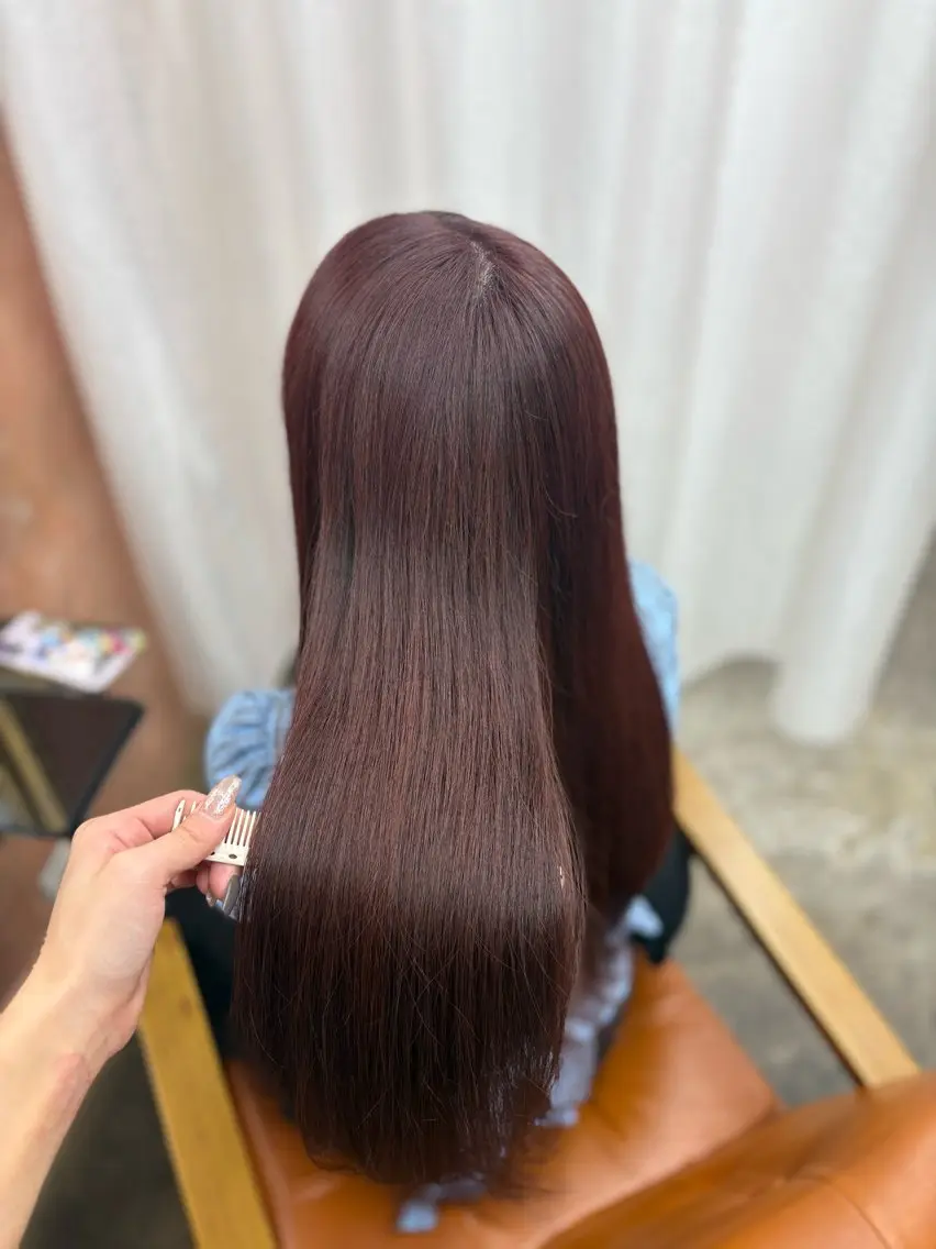 ロング カラー ヘアカラー Retsu /UniQのヘアスタイル