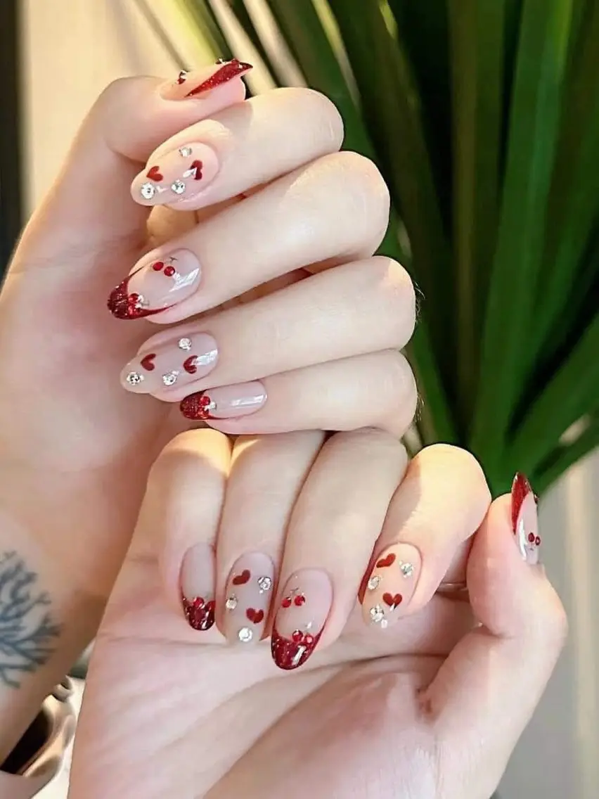 ネイル チークネイル フットネイル フレンチネイル グラデーション 韓国ネイル YUKI NAILのネイルデザイン