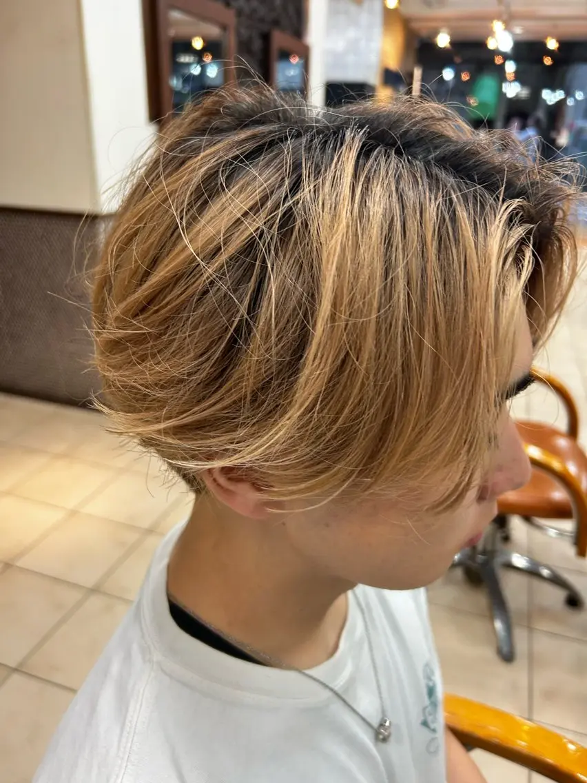 メンズカット+1シャンプー+選べるスタイリング剤🔥の写真