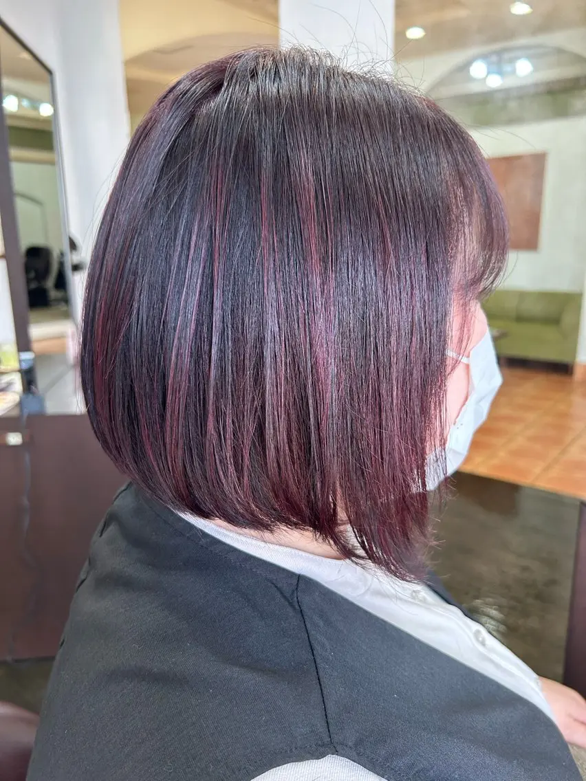 カラー 坂本 瑞季 🤍 髪質改善のヘアスタイル