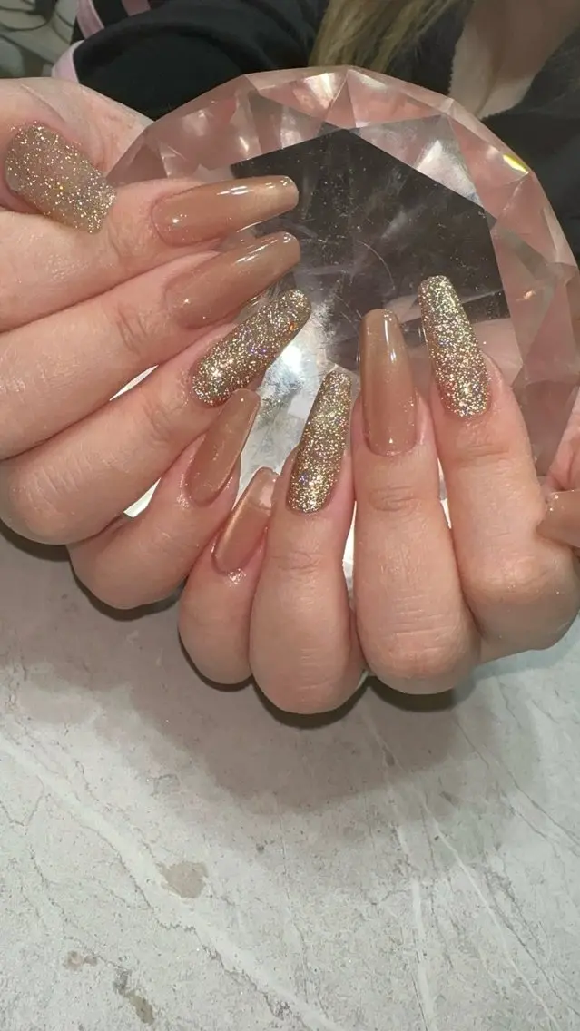ネイル 長さ出し フラッシュネイル マグネットネイル ハンドネイル with nail.のネイルデザイン