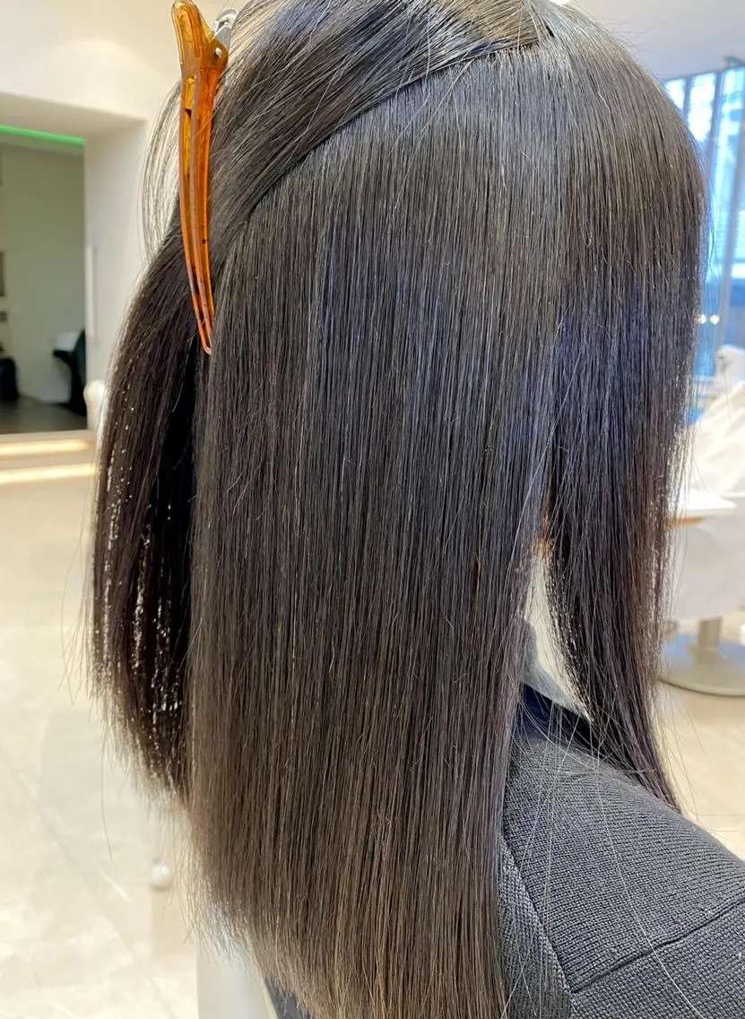 【似合わせカット】+【ナチュラル縮毛矯正】の写真