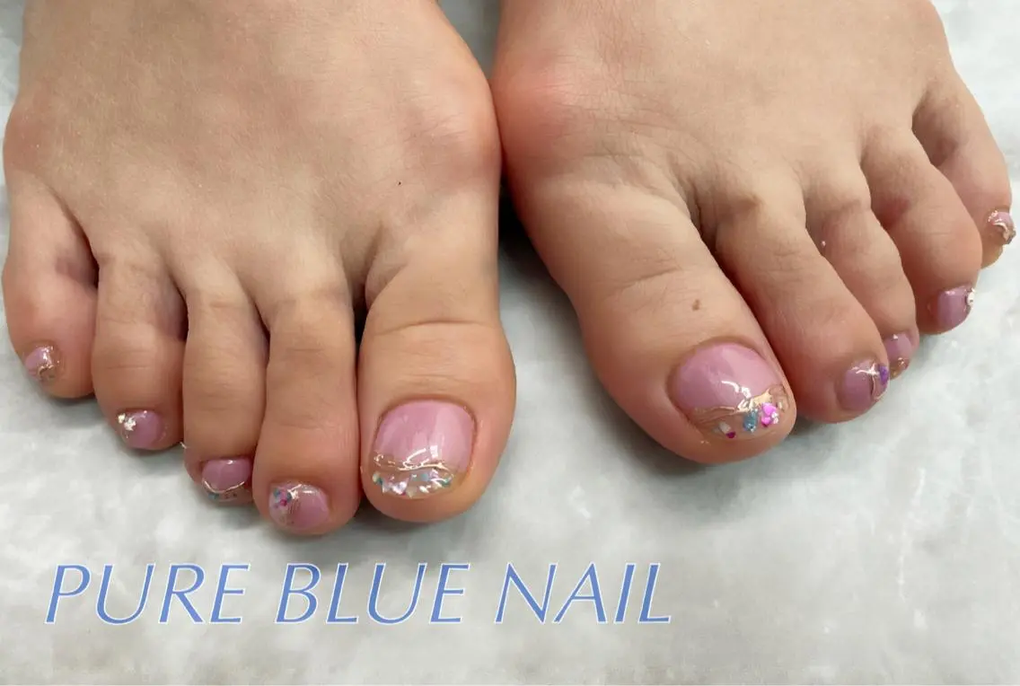 ネイル PURE BLUE NAILのネイルデザイン