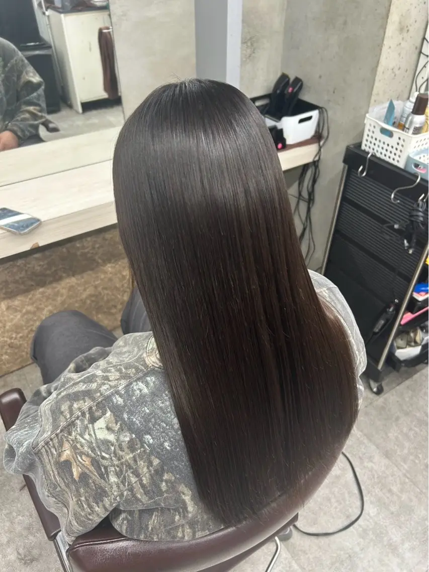 ✩*Ayane*✩ うる艶カラー🫐のヘアスタイル