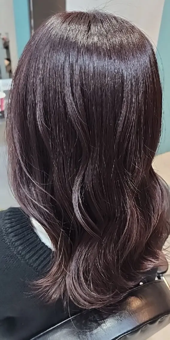 ミディアム SOURCE 塚口 吉武 宙のヘアスタイル